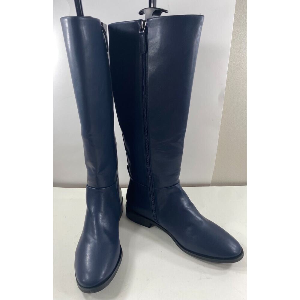 Aerosoles Navy Blue Knee Hi/Tall Boots Size 11M NWOB